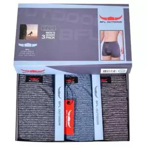 [HS라이프]남자팬티 드로즈 남성속옷 사각 남성 쿨팬티 기능성 3매