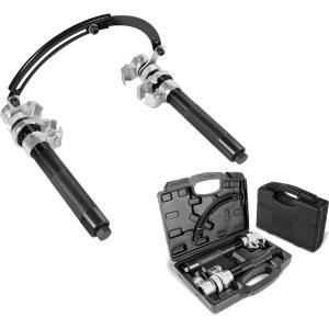 밸브 스프링 컴프레서 MX 업그레이드 자동차 헤비 듀티 맥퍼슨 스트럿 완충기 압축기 도구 세트 오토바이 트럭 ATV UTV용