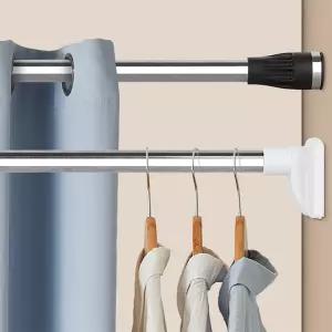 강력압축봉 스텐 옷걸이봉 미니 행거봉 다용도 옷장용