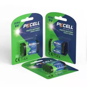 PKCELL 픽셀 2CR5 6v 리튬 건전지 1알 개별 카드포장 CR-P2 CRP2