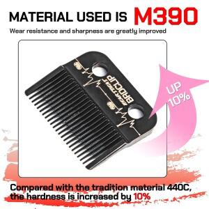 호환 BRD-HEARTBEAT BRD106 NG-X1 V001 MRD용 전문 헤어 클리퍼 바리깡의 블레이드 교체 다이아몬드 유사