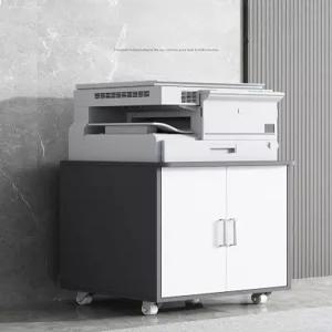 복합기 선반 사무용 프린터 받침대 사무실 거치대 다용도 프린트 이동식 정리