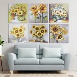 해바라기 액자 모음 풍수그림 거실 유화 액자 (KYR-W9C73E5)