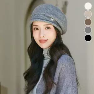 [guide] 고급 장식 니트 베레모