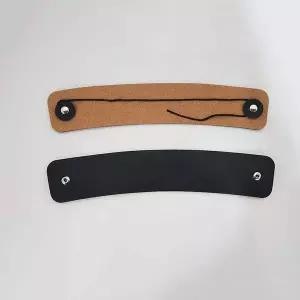 [골드스마일]가죽 캠핑 컵 홀더 접이식 1+1 휴대용 컵커버 받침대 커피용품