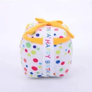 [콩심팥심]강아지 생일 파티 삑삑이 장난감 소형 애견 인형 놀이용 강아지목줄