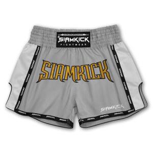 남성용 SIAMKICK 엘리트 고급 무에타이 킥복싱 복싱 운동 MMA 의류 격투 트렁크 남성 트레이닝 반바지