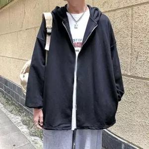 남성 오버핏 후드집업 봄가을 야상 자켓 점퍼 아우터웨어