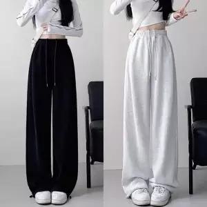 여성 겨울 기모 밴딩 트레이닝 츄리닝 와이드 팬츠 바지