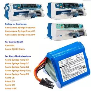 Alaris Medicalsystems Asena CC GH GS 주사기 펌프 CC/GH/GS/PK/TIVA TIVA 용 Cameron 2500mAh 배터리