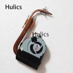 Hulics 중고 노트북 CPU 냉각 선풍기 방열판 포함 Asus K53SD K53 A53 A53SD 13N0-KBA0101 13GN3E1AM020-1
