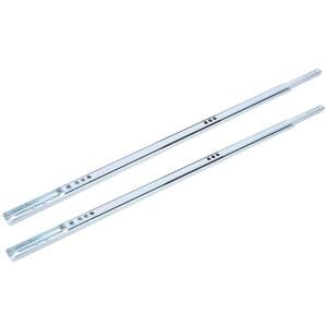 2개/세트 450x17mm 서랍 스틸 볼 슬라이드 레일 하드웨어 액세서리 캐비닛 옷장 베어링