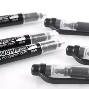 한번에 마킹하는 양면 컴퓨터 사인펜 싸인펜 12p 세트