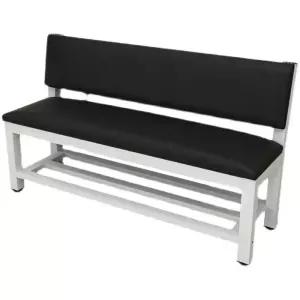 대형 대기벤치 업소용 매장용 등받이 2인용 튼튼의자