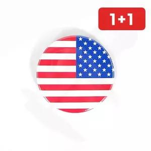 성조기 뱃지 미국 국기 배지 기념 행사 여행 가슴