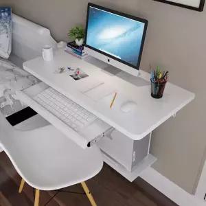 책상연장 거치대 블랙 확장 트레이 연장 노트북 키보드