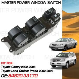 전동 마스터 윈도우 제어 스위치 도요타 캠리 랜드 크루저 프라도 2002 2005 84820-33170 14 핀