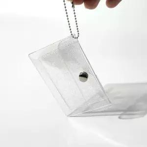 [골드스마일]WL 투명동전지갑 투명카드지갑 DIY 포카지갑