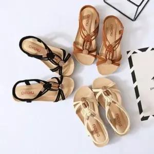 여자 스트랩 추천 끈 웨지샌들 꾸안꾸 WFJ3DKJ