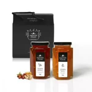 꿀건강차 선물세트 2호(400g×2ea)/선물세트/명절/추석/설날/답례품 봉봉샵