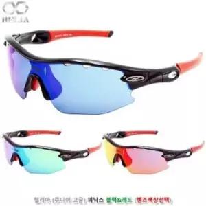 어린이고글 UV차단 고글 주니어고글 피닉스 블랙 레드 보드 스키