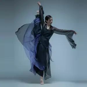 현대무용 댄스복 한국무용 입시 연습복 치마바지 풀치마