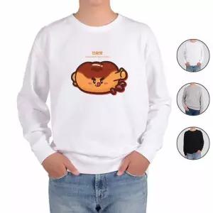 [하프클럽/알티피아]맨투맨 전색상 분식 배달음식 단팥빵 프린트셔츠