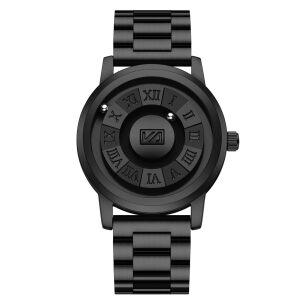 등장 마그넷 부유 볼식 손목시계 남성용 블랙 테크감 디자인성과 기능성이 양립 (2901 H)