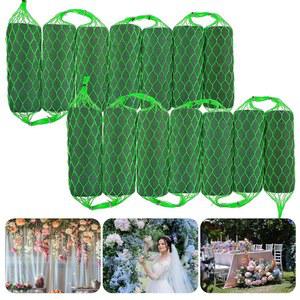 9 2피트 플라워 스펀지 블록 키트 14Pcs 플로럴 폼 갈랜드 u2013 홀더 프레시 및 인공 꽃 웨딩 아치 홈 정원 장식용