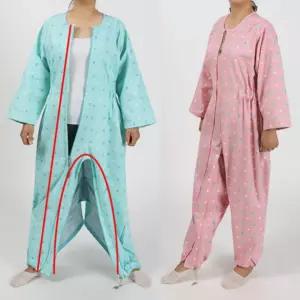 지퍼형 치매우주복 잠금장치 지퍼 환자용우주복 치매환자복