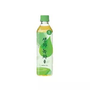 생찻잎을 우려내 깔끔한 생차 녹차 500ml x 20개