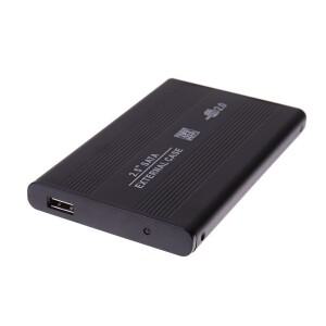 외부 3TB 드라이브 HDD 모바일 디스크 박스 USB 2.0 휴대용 노트북 SATA 2.5 인치 인클로저 케이스 알루미