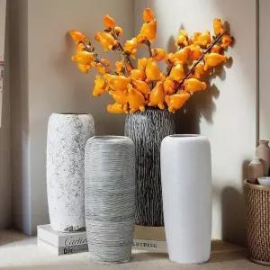 대형 도자기 화병 장식 가든 거실 화기 앤틱 인테리어 북유럽 빈티지 달항아리 세라믹 소품