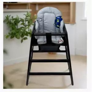 신생아 하이 체어 아기 이유식 식탁 의자 방석 원목 식당