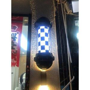 헤어샵 원통 싸인볼 바버샵 이발소 미용실 간판 조명 벽걸이형