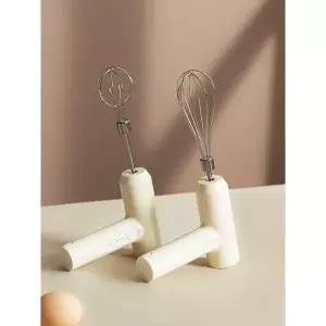 충전식 머랭치기 베이킹 계란섞기 믹서 가벼움 스텐 이중 헤드 800mAh