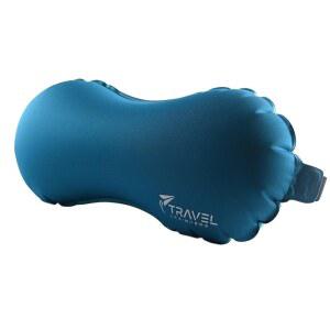 기내허리쿠션 휴대용 에어 비행기 랜덤 경추 일체형 차량 공기주입 허리 삼각