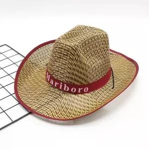 [콩심팥심]WL 여름 패션 밀짚 카우보이 페도라 중절모자 보터햇