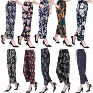 여름 단체바지 고무줄 할머니몸빼바지 바캉스룩 냉감바지 시원한바지 여자 쿨링바지