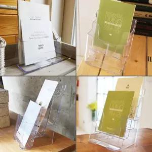 A5 리플렛꽂이 A5 3단꽂이 전단지꽂이 브로슈어거치대