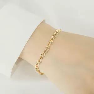 [로이드](센텀시티점)18K 볼드 쓰리 체인 팔찌 LWB19073G