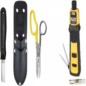 클라인 공구 케이블 스플라이서 키트(46039) 임팩트 펀치다운 공구(VDV427-300) 포함