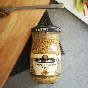 테메레 유기농 홀그레인 머스타드 200g 겨자씨 겨자 홀그레인소스 머스터드소스