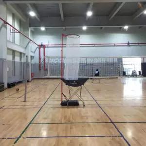 배구 이동식 토스 서브 프레임 배구토스연습 훈련 보관함 배구트레이너 스탠드 바구니 수집
