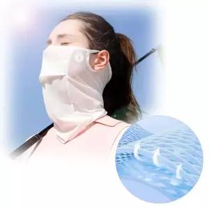 골프얼굴가리개 자외선차단 골프 스포츠 쿨마스크 얼굴 목 햇빛가리개