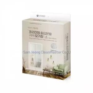 [콩심팥심]설치 간편한 출입문용 자석모기장 소 출입문용모기장