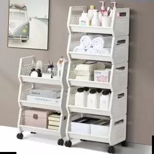 3단트롤리 멀티트롤리 수납정리함 옷정리수납함 장난감정리 주방