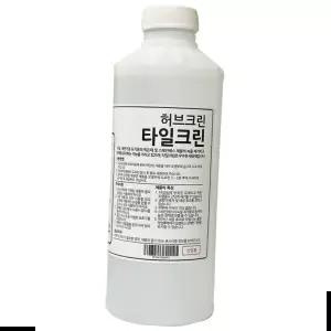 타일세정제 허브크린 타일 세정제 화장실 줄눈 세면대 클리너 1L