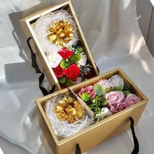 금카네이션 비누꽃 박스/어버이날/선물/용돈/기념일/커플/플라워/로즈데이/비누/장미/돈다발/졸업식/연주회