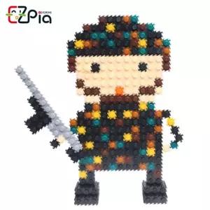 이지 툭툭블럭 직업시리즈9-군인/블럭/장난감/놀이용/블록/만들기놀이/만들기/만들기블록/모형/디폼블럭